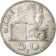 Belgique, Régence Prince Charles, 50 Francs, Mercure, 1948, Bruxelles, Argent - 50 Francs