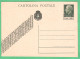 LUOGOTENENZA 1945 CARTOLINA POSTALE PROVVISORIE SOVRASTAMPA SU VINCEREMO Lire 1,20/15 C Verde (FILAGRANO C116) NUOVA - Andere & Zonder Classificatie