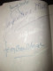 Delcampe - La Kermesse Aux Etoiles 1954 Carnet D'Autographes Autographe Vedette Acteur Paul Meurisse Michel Galabru Micheline Dax.. - Other & Unclassified