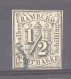 Hambourg  :  Mi  1  (o) - Hambourg