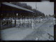 Delcampe - Dépt 92 - CLICHY - Ensemble De 4 PLAQUES DE VERRE Anciennes (1943) - SALUT HITLÉRIEN Devant Les Tribunes Du Stade - WW2 - Clichy