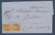 Haute Garonne -  Napoléon Paire N° 21  Sur Lettre De ST MARTORY Pour St Gaudens - 1849-1876: Periodo Clásico