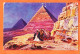 09961 / ⭐ Originalgemälde Friedrich PERLBERG ◉ Gebet Pyramiden Wüste 1905s à RANGADAT Paris ◉ ASB BRUCKMAN München - Pirámides