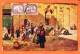 09954 / ⭐ LE CAIRE Egypte ◉ Scène De Rue Types People CAIRO KAIRO 1906 à PENTECOUTEAU Paris ◉ Il. WUTTKE ? ◉ Litho R-128 - Caïro