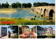 Beaugency 4 Vues : ( Pont  ; Rue ; Château ; 2 Scan Timbre De Rugby, Timbrée En 1983 - Beaugency