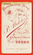 09828 / ⭐ Photo CDV 37-TOURS 1890s ◉ Bébé ◉ Photographie DUVAL  ABEL 76 Rue ROYALE Et 1 Rue PREFECTURE - Anonieme Personen