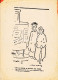 09801 / ⭐ ♥️  Caricature DANTOINE 1930s Liste Defense Suffrage Femmes ◉ Epreuve Imprimée + Brouillon Légende Manuscrite - Manuskripte
