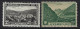 Luxembourg Yv 208 Vue De Clervaux+275 (coin Supérieur Haut Droit Coupé) Vue De Vianden **/mnh - Unused Stamps