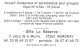 25- REMORAY   -PUB - CARTE VISITE -GITE LA RESERVE - Sonstige & Ohne Zuordnung