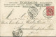 SUISSE  CARTE 10c MARQUE LINEAIRE WINTERTHUR + AMBULANT N° 25 POUR PARIS DE 1901 LETTRE COVER - Lettres & Documents