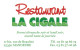 25- MANDEURE   -PUB - CARTE VISITE -RESTAURANT LA CIGALE - Sonstige & Ohne Zuordnung