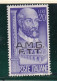 1949 Italia Italy Trieste A PALLADIO Serie Soprastampata MNH** ARCHITECTURE - Ongebruikt