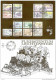 Liechtenstein 1973: GROSS-Folder Der FL-Post Officiel Mit Zu 511-525 Mi 573/599 Yv 517/599 Mit Stempel VADUZ 6.XII.73 - Maximum Cards