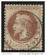 France N° 26A Napoléon III 2 C Rouge Brun - 1863-1870 Napoléon III Lauré