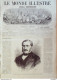 Le Monde Illustré 1869 N°612 Hongrie Gallenristock Pieffen Espagne Cadix Usa San Francisco Séisme - 1850 - 1899