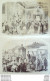 Delcampe - Le Monde Illustré 1869 N°619 Japon Mikado Miako Yedo Tokaido Kanno Saki St Aignan (76) Hanovre - 1850 - 1899