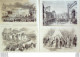 Le Monde Illustré 1869 N°626 Angleterre Douvres Market Square Espagne Barcelone Autriche Braunschweig - 1850 - 1899
