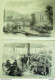 Delcampe - Le Monde Illustré 1869 N°654 Espagne Barcelone DeL Padro Isthme De Suez Gebwiller (68) - 1850 - 1899