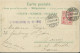 SUISSE  CARTE 10c  AMBULANT N° 27 POUR NANCY ( MEURTHE ET MOSELLE ) DE 1902 LETTRE COVER - Briefe U. Dokumente