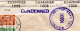 1946, Selt. Zensur-L1 CONDEMNED Auf Brief M. 8 Marken V. Bethel Bielefeld N. DK - Lettres & Documents