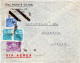 Brasilien 1939, Brief M. 4 Marken U. Luftpost Annullierungsstpl. I.d. Schweiz. - Cartas & Documentos