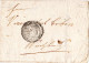 Bayern 1822, Fuhrmannsbrief V. AUGSBURG M. Petschaftsstempel - Prephilately