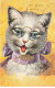 ILLUSTRATEUR #FG56514 THIELE ARTUR CHAT HUMANISE LUNETTES 1 ER AVRIL - Thiele, Arthur