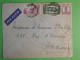 DN17  MAROC    LETTRE  1918 MARRAKESH A BORDEAUX  FRANCE     + + AFF. INTERESSANT +++ - Cartas & Documentos