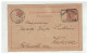 HONGRIE  BANJALUKA BANJA LUKA Postal Stationery Sent To CARLSTADT Karlovac, Croatia 1898 - Postwaardestukken
