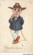 AS#BFP1-0177 - FANTAISIE - Carte à Système - Homme En Costume - Mademoiselle - A Systèmes