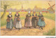 AS#BFP1-0163 - FANTAISIE - Melchers - Femmes Se Promenant, Moulin à Vent - Mujeres