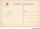 AS#BFP1-0118 - CROIX ROUGE - Illustrateur P.A. Leroux - Garde Impériale, Officier De Chasseurs à Pied - NÂ°1 - Croix-Rouge