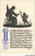AV-BFP2-0311 - SILHOUETTES - La Vierge Et Enfant - Silhouetkaarten