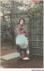 AQ#BFP1-JAPON-0255 - Geisha Avec Une Ombrelle - Other & Unclassified