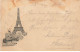75 PARIS LIBONIS #FG56450 LA TOUR EIFFEL CACHET EXPOSITION 12 SEPT 1889 POUR ALLEMAGNE HAMBURG - Eiffelturm
