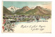 Gruss Aus Interlaken, Canton De BERNE. Voyagée En 1899. 2 SCAN. - Sonstige & Ohne Zuordnung