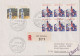 1973/75 Schweiz, R-Brief, Mischfrankatur, Zum:CH 523+525, Mi:CH 1003+1005, Sottoceneri+Innerschweiz (° 6446 SEELISBERG) - Brieven En Documenten