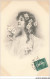 AV-BFP2-0607 - ILLUSTRATEUR - M.M. Vienne NÂ°322 - Jeune Femme Tenant Une Fleur - Vienne