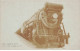 TRAIN LOCOMOTIVE #FG56238 NEW YORK CENTRAL LIMA NÂ° 8000 CARTE PHOTO - Trains