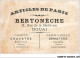 AQ#BFP3-CHROMOS-0656 - DOUAI - BERTONECHE - Les Métamorphoses D'une Pendule HORLOGE - Autres & Non Classés