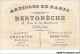 AQ#BFP3-CHROMOS-0634 - BERTONECHE - DOUAI - La Mécanique - Autres & Non Classés