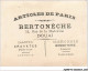 AQ#BFP3-CHROMOS-0630 - BERTONECHE - DOUAI - Le Singe Et Le Chat - Autres & Non Classés