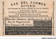 AQ#BFP3-CHROMOS-0618 - BOYER - Eau Des Carmes - Le Repos - AS DE COEUR - Altri & Non Classificati