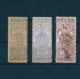 CUBA 1882,1884 Y 1898—SELLOS DE GIRO. 3 Timbres Fiscales Nuevos Y Usados - Kuba (1874-1898)