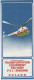 Superbe Document Type Marque-page En Papier Tissé De La Société Aéronautique Polonaise PZL-Swidnik - Aviación