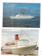 2   POSTCARDS CUNARD CRUISES  MV VISTAFJORD  PUBLESHED BY CHANTRY CLASSICS - Paquebots