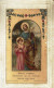 *Lot De 2 Images Religieuses Montée Sur Carton - St Joseph Et Marie - Devotion Images