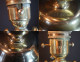 Delcampe - Paire De Lampes CGM Compagnie Générale Maritime En Bronze à Bascule Lampes de Table Ou D'applique Signées HARCOURTS époq - Lámparas Y Arañas