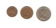 548/ FALKLAND (Iles Malouines) : 1/2 Penny 1974 - 1 Penny 1987 - 5 Pence 1974 - Falklandeilanden