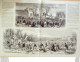 Delcampe - Le Monde Illustré 1870 N°676 Tours (37) Bargnay Hilliers Espagne Madrid Las Ventas Italie Rome Mont Palatin - 1850 - 1899